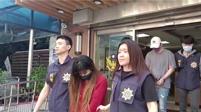 警方以毒品罪嫌将巫女、杨男移送侦办。（警方提供）
