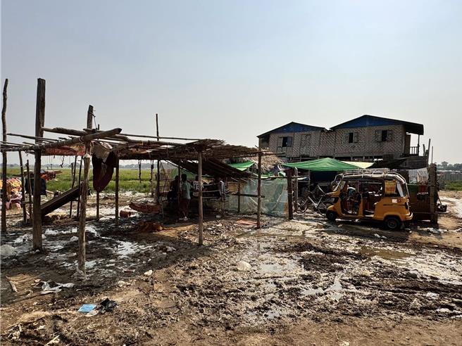 缅甸日前发生芮氏规模8.2强震。（摘自中华民国红十字会官网／蔡佩珈台北传真）