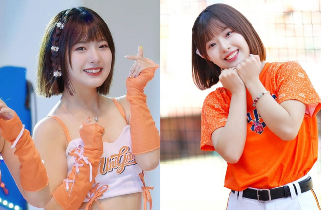 希美宛如初戀般的青春氣息，成為許多球迷願意進場的動力與目標。（圖／希美IG）