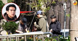 直擊》彭于晏爆身邊出現女伴 台北街頭陪遛3毛孩