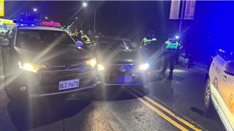 汐止租赁车闯红灯拒检   警逮一对男女查获丧尸烟弹、武士刀