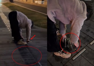 無良大媽連「這東西」都偷！ 陸女勸導竟竊笑快步離去