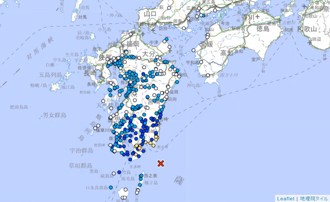 快訊》日本九州6.0強震 震央緊鄰南海海槽 宮崎鹿兒島超有感