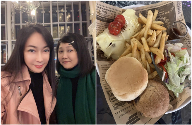 女星顾婕2024年4月证实罹患直肠癌第4期，近日透露上个月因为生气，导致癌症指数升高一点点。（图／摄自FB@顾婕）