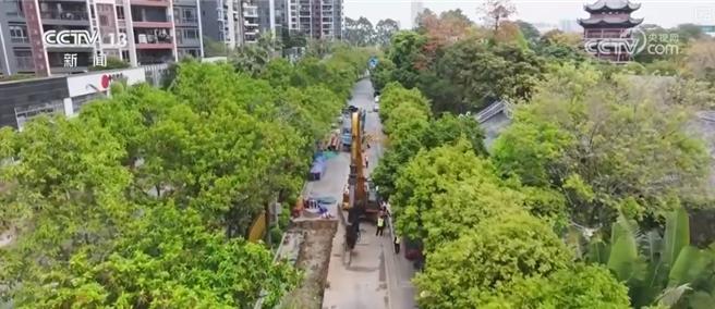 陆超长期特别国债上兆资金不断刷新「两重」建设。（大陆央视）