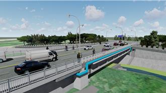 南科通勤族塞到怕 溪埔中路拓宽5月动工