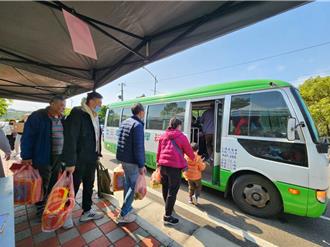 新竹大坪頂清明祭交管 免費接駁車時間延長紓解人潮