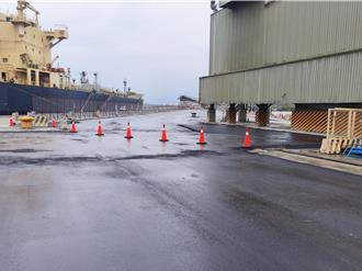 花蓮港外港9碼頭陸續修復 4／17迎震後首艘郵輪