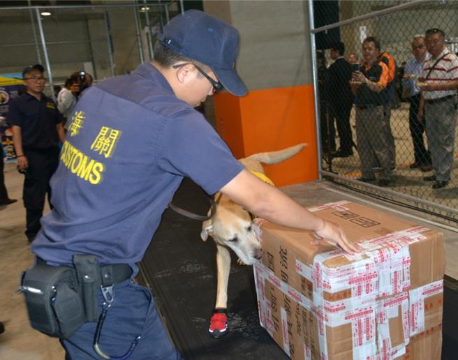 美國總統川普決定終止大陸商品透過「小額豁免」制度享有的免關稅待遇。圖為海關清關照。（資料照）