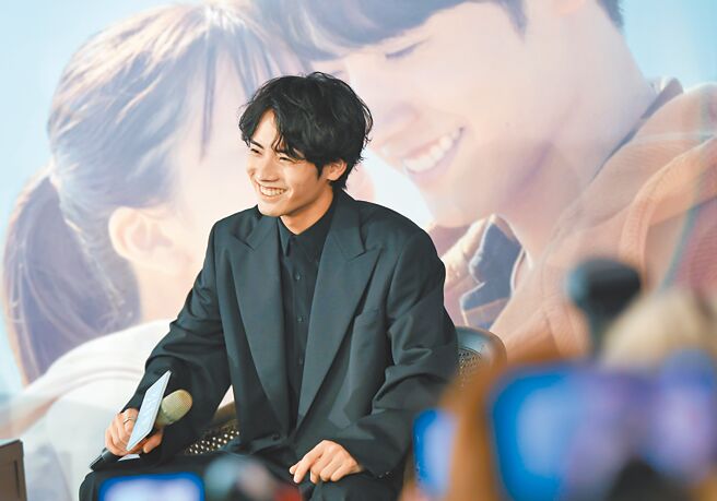 赤楚卫二来台宣传电影《366日》。（天马行空提供）