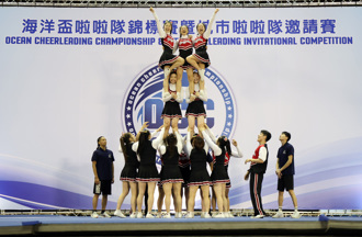 海洋盃啦啦隊錦標賽》展現超高難度動作 帝京大學啦啦隊連霸