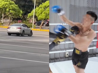 六福村89猴飆車挑釁警！網起底自稱「國軍小哥哥」 曾參加拳擊賽