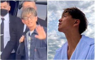 木村拓哉離台！今早穿浴袍仰望天空：真心感謝大家