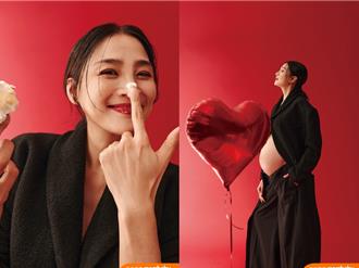 洪小鈴47歲挺孕肚如「天選之人」 怕產後憂鬱感謝老公張天霖