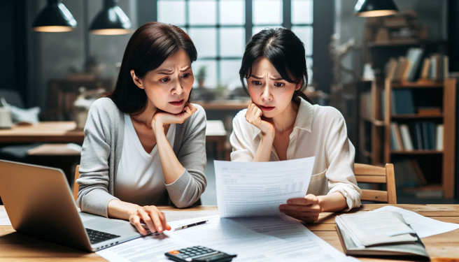 母亲被迫下海才能养大她们，父亲仅有「血缘关系」！2个女儿怒求免除扶养义务赢了。（示意图、与本案无关／AI生成）