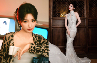 陳曉緋聞女友「是誰說愛我不變」疑暗示感情！ PO貼身開洞旗袍辣照