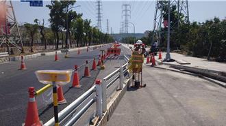 高雄沿海路施工「高低差」酿1死 工务局：案发后已封闭车道