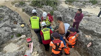 核三廠海域溺水！54歲女潛水遇難  現場急救後恢復呼吸心跳