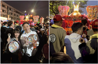 李亞萍重摔！余祥銓現身「大甲媽遶境」祈福還願 曝1事生女奇緣