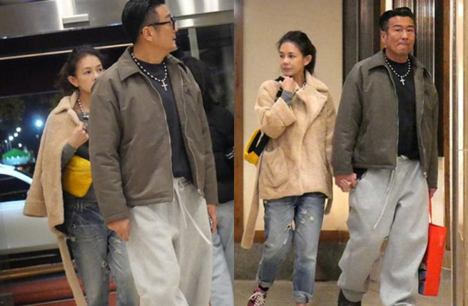 林美贞、孙兴今年初才被拍一起吃尾牙。（图／时报周刊CTWANT）