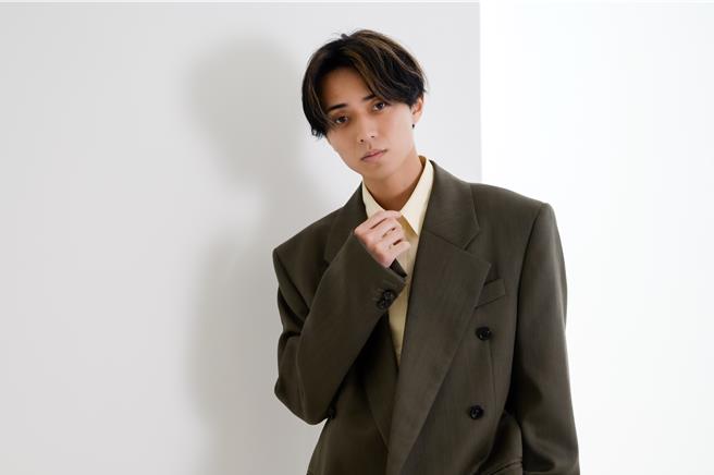 永瀬廉来台举办粉丝见面会，也抽空接受媒体联访。（大鸿艺术BIG ART提供）