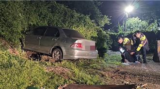 毒蟲心虛拒攔查 逃逸自撞毒品露餡