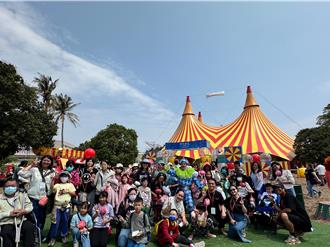 歡度兒童節 南市府邀請身障兒童共遊幾米馬戲團樂園　