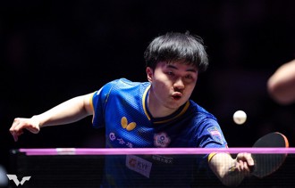 WTT冠軍賽》不敵韓國地主李尚洙 林昀儒無緣爭冠