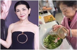張清芳九旬母「單手做手路菜」影片曝光 網讚：幸福的味道
