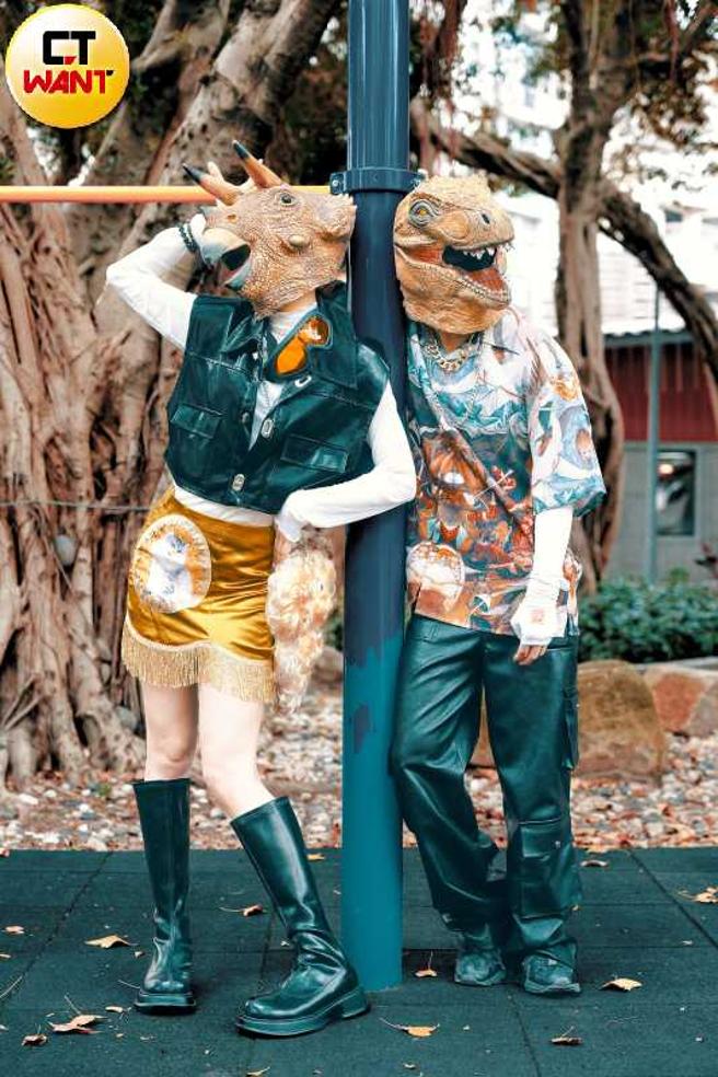 恐龙的皮最大的愿望就是找到其他恐龙朋友。（图／焦正德摄）