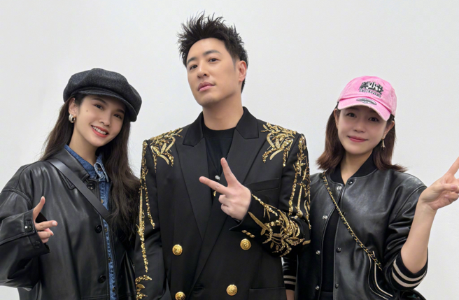 楊丞琳、潘瑋柏、陳妍希3人合體，掀起粉絲回憶殺。（圖／微博）