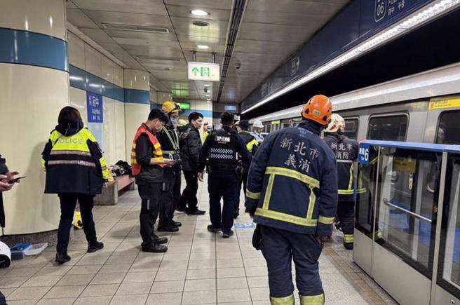 昨天北捷发生一起不幸的憾事，死者身分今天曝光。（中时资料照）