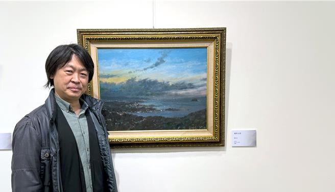 新北市新庄在地艺术家简文仁即日起于新庄文化艺术中心举办「绘画／旅行－简文仁油画个展」。（文化局提供）