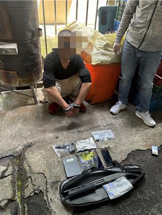 中壢警4天連假逮捕103人　毒品分裝場遭抄完了