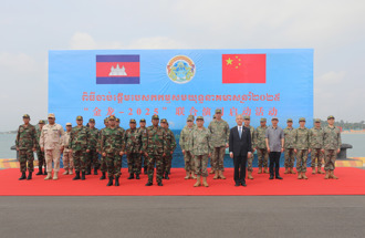柬埔寨雲壤海軍基地升級啟用 中柬聯合演習隨即展開