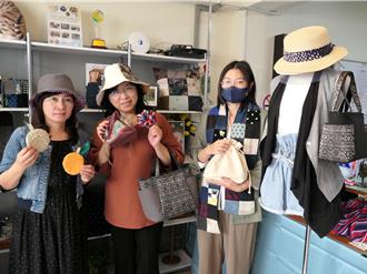 雲林回收舊衣物製圍巾帽子 讓外國來賓愛上台灣味