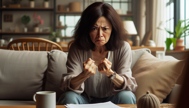 酗酒被抓还判刑5次，家暴夫离家已经9年！人妻情已逝怒斩33年婚获准。（示意图、与本案无关／AI生成）