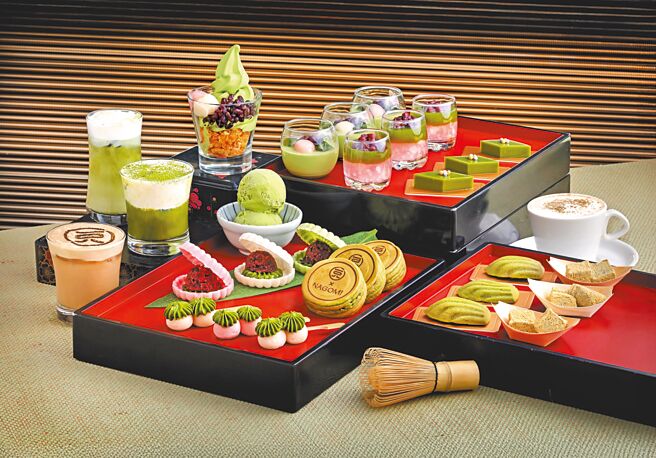 「NAGOMI」首店推出「春日抹茶甘味赏」吃到饱活动。（欣叶国际餐饮提供）