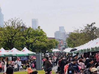 歡度臺北兒童月 信義房屋帳篷助陣北流歡樂島