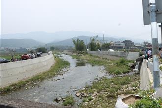 苗縣苑裡鎮南溪橋改建開工 提升防洪安全預計年底完成
