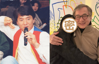 71歲成龍「突被女星緊抱」 他滿頭白髮遭網笑：爺爺與孫女
