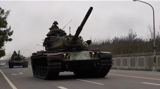 少見多怪！澎湖戰車例行移防演訓  遊客緊張以為要開戰了