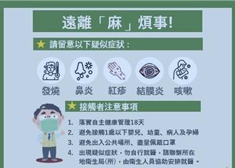 4／4來過安平老街、鹿耳門天后宮 中部麻疹個案足跡曝