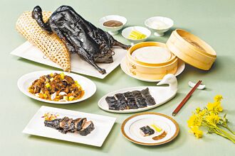 国宾中餐厅 端松露墨羽三吃