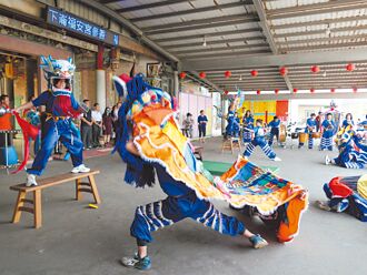 雲林 下崙國小龍鳳獅隊11冠 福安宮酬神