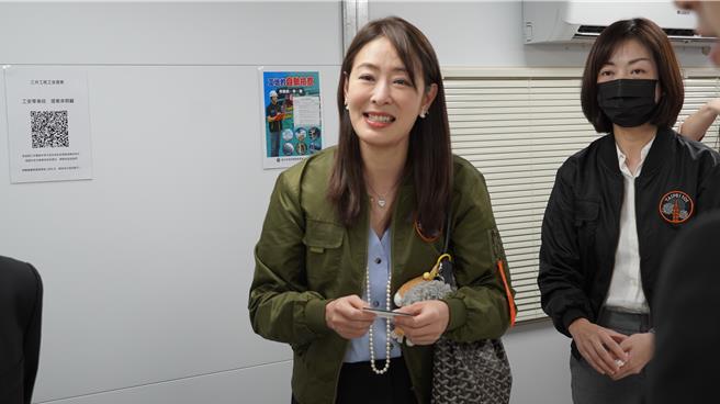 101董事长贾永婕强调对台湾未来有信心，台中101投资案不会改变。（宝智华摄）