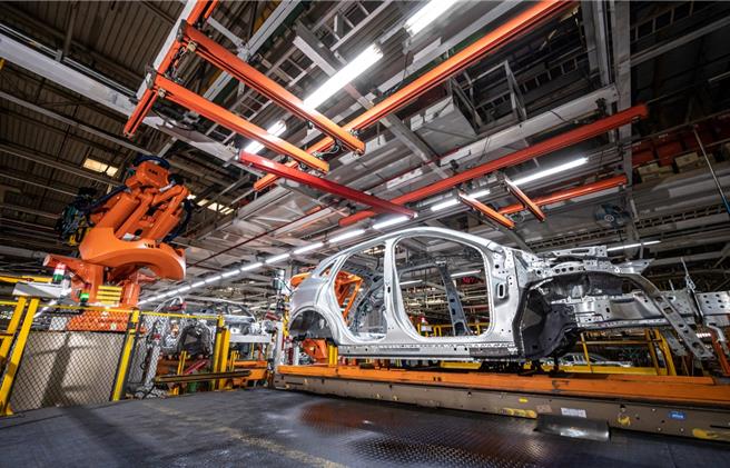 国产车生产线。（资料照）