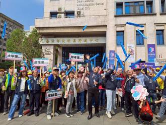 北市大安區擴大登革熱防疫誓師  廣發加油棒替2025雙北世壯運壯聲勢