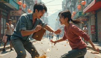 吵架大暴走！新竹男超市前朝姊妹花「狂潑糞水」 下場出爐