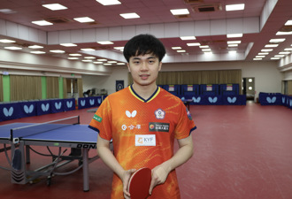 桌球》林昀儒明出發澳門參賽 體育署長送上祝福